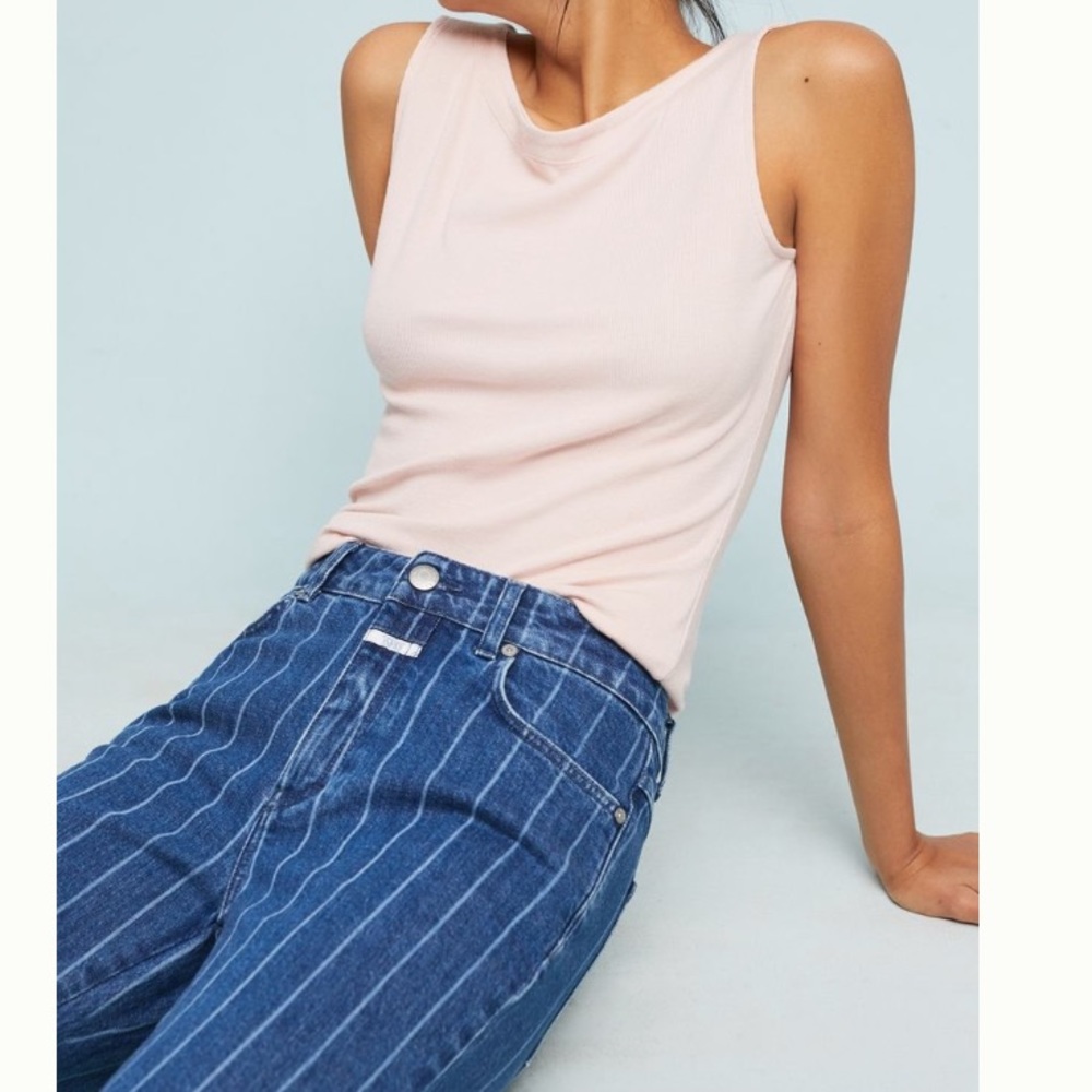 CLOSED High Rise Striped Denim - Picture 2 of 3